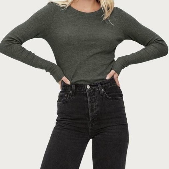 Michael Stars shimmer tee - Picture 10 of 10